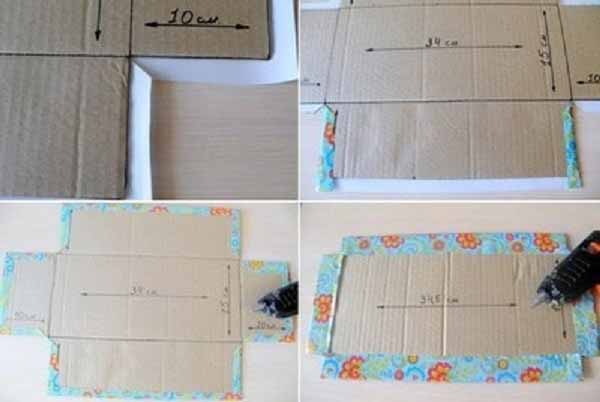 cách làm hộp đựng quà bằng bìa cứng