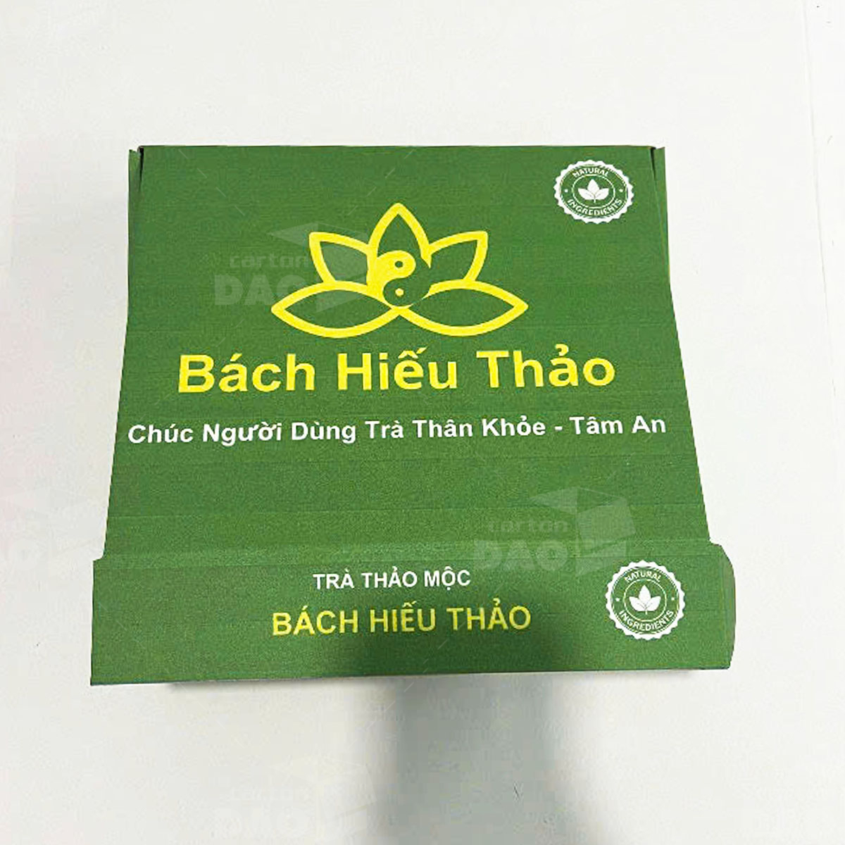 Hộp carton đựng trà