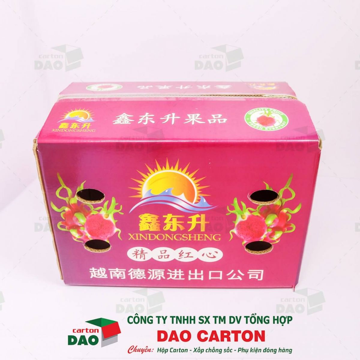 Thùng carton đựng trái cây nhập khẩu