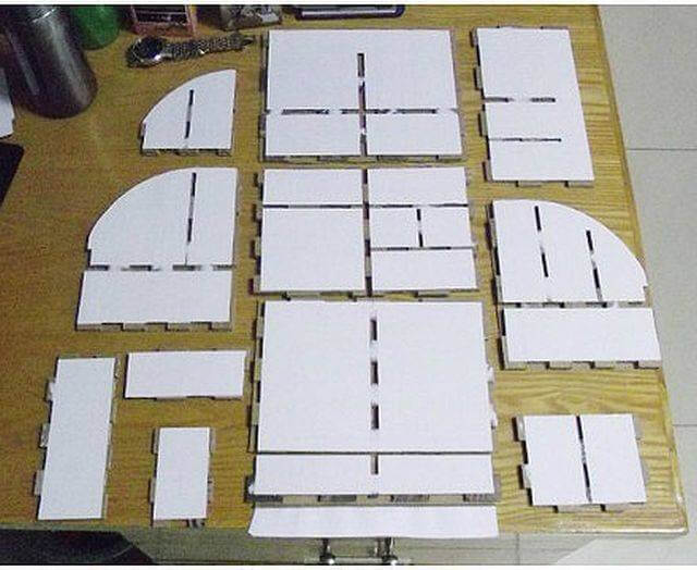 Cách làm kệ sách bằng giấy carton