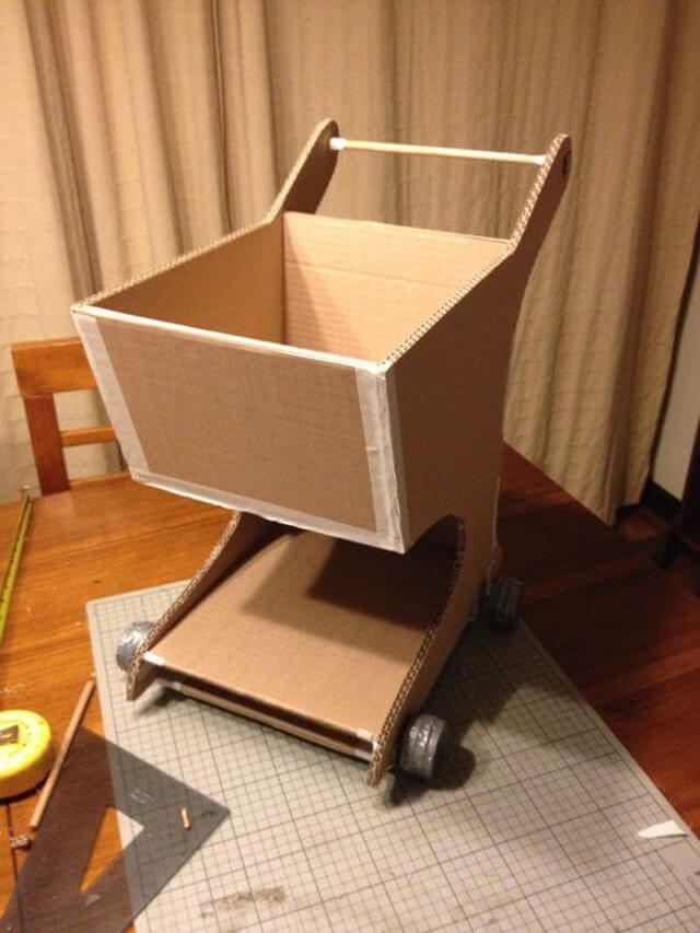 Cách làm nhà bằng thùng Carton