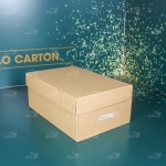 Hộp carton nắp gài 34x23x14 cm đựng giày dép