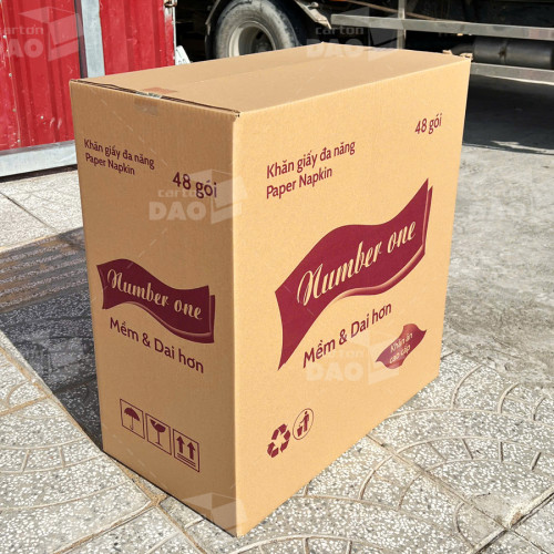 Thùng Carton Đựng Khăn Giấy Giá Rẻ Uy Tín Chất Lượng