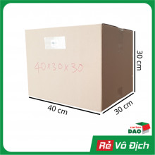 Thùng carton 40x30x30 3 lớp