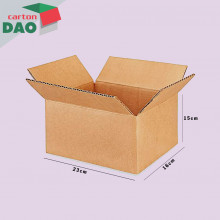Hộp carton 23x16x15 cm
