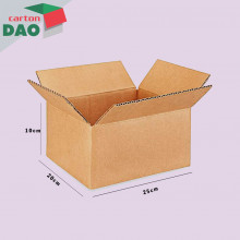 Hộp carton 25x20x10 cm