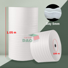 Mút xốp PE Foam 5mm chống sốc cuộn dài 100m