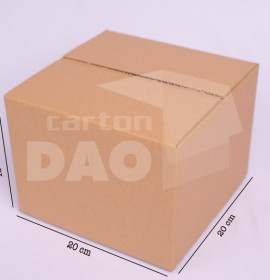 Hộp carton 20x20x15 cm 