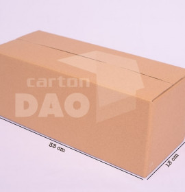 Hộp carton 33x13x13 cm 