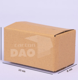 Hộp carton 10x6x6 cm
