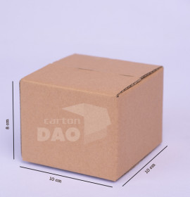 Hộp carton 10x10x8 cm 