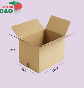 Hộp carton 25x10x8 cm