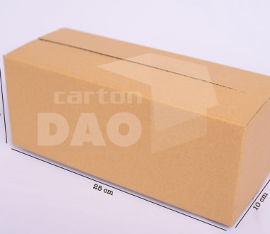 Hộp carton 25x10x10 cm