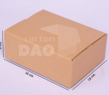 Hộp carton 16x12x6 cm 