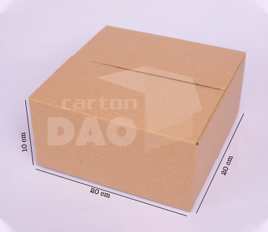 Hộp carton 20x20x10 cm