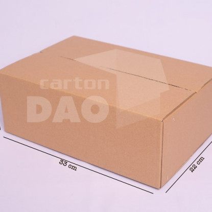 Hộp carton 33x22x12 cm 