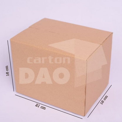Hộp carton 21x16x16 cm 