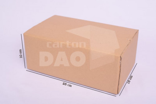 Hộp carton 25x15x10 cm 