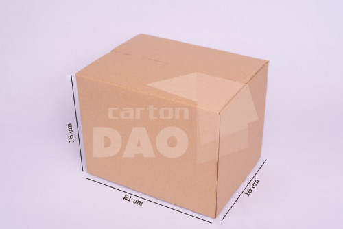 Hộp carton 21x16x16 cm 