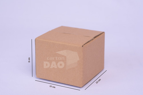 Hộp carton 10x10x8 cm 